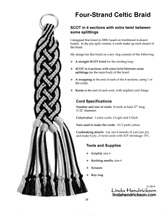 Ply-Split Four-Strand Celtic Braid Instructions